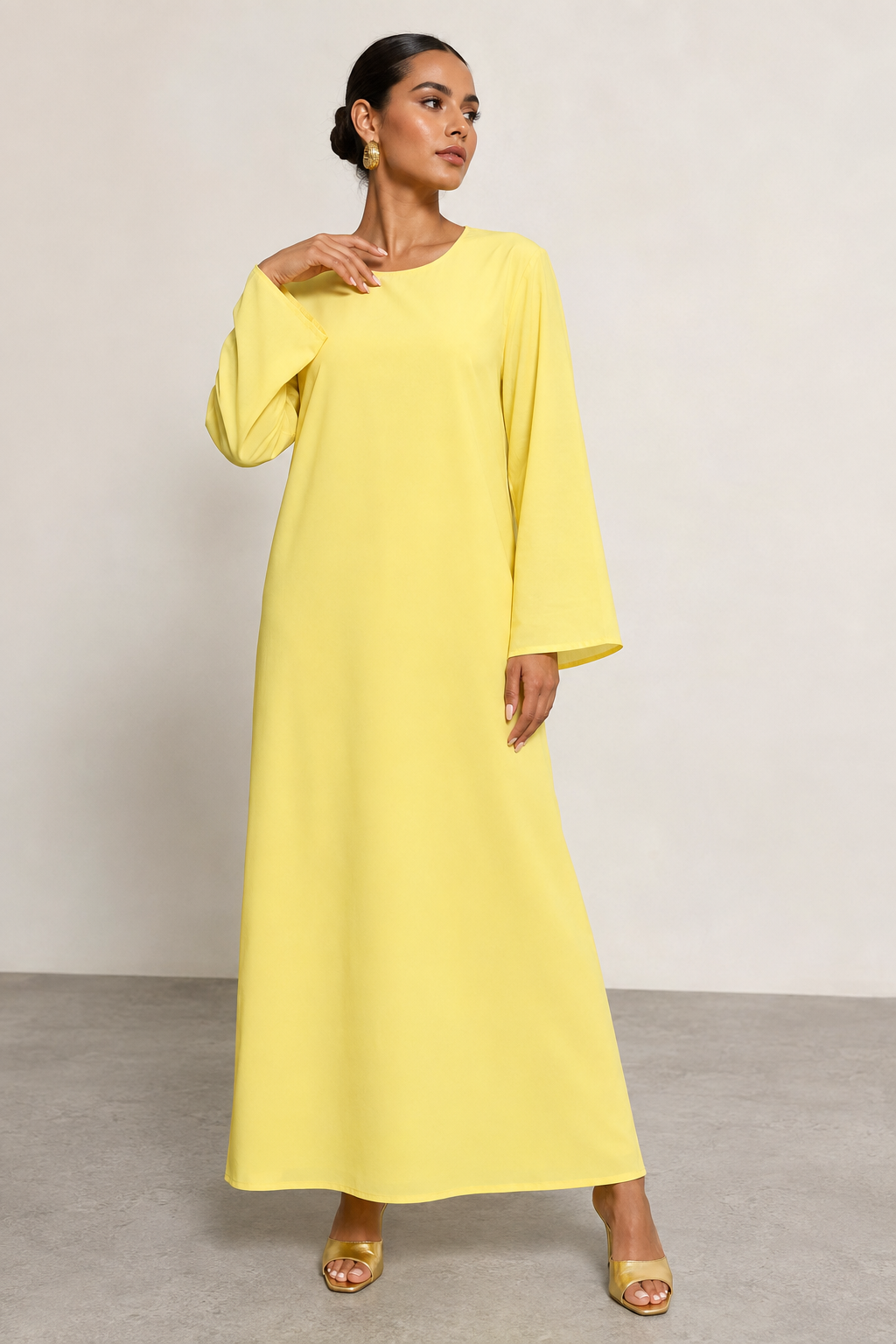 Chloé Shimmer Cape Dress Set