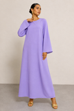 Chloé Shimmer Cape Dress Set