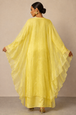 Chloé Shimmer Cape Dress Set