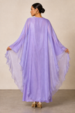 Chloé Shimmer Cape Dress Set