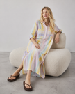 Margaux Striped Shirt Dress