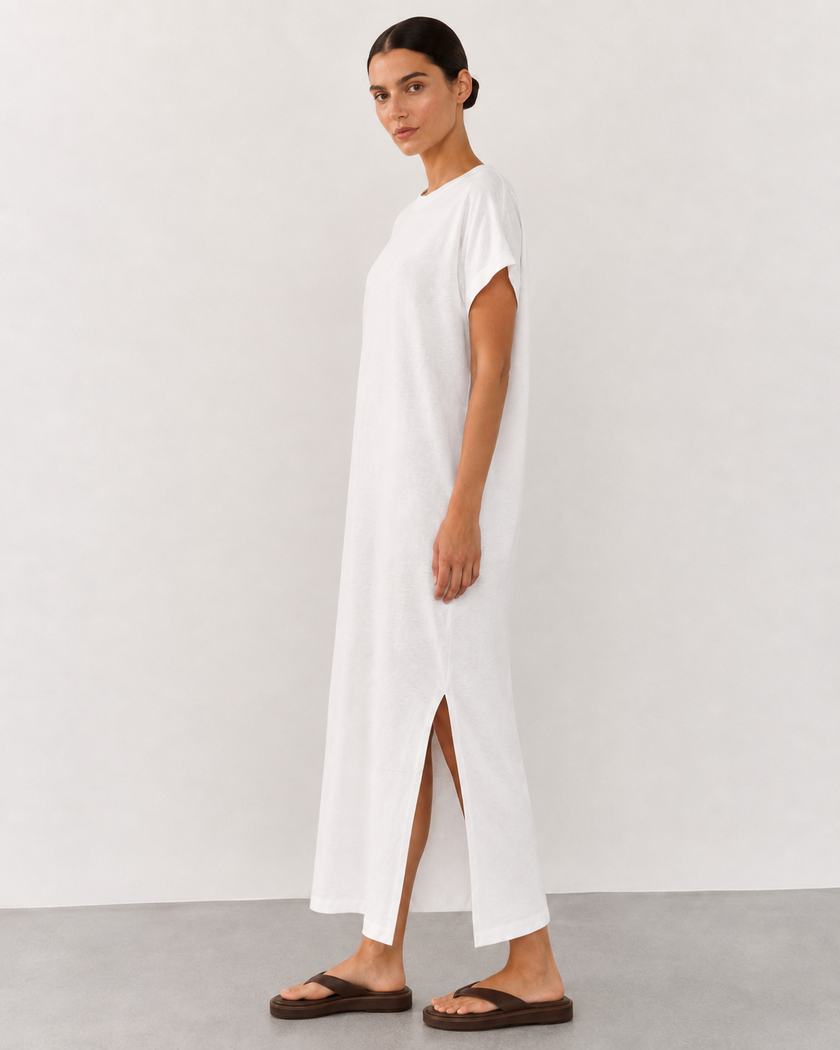 Inès Cotton T-Shirt Dress