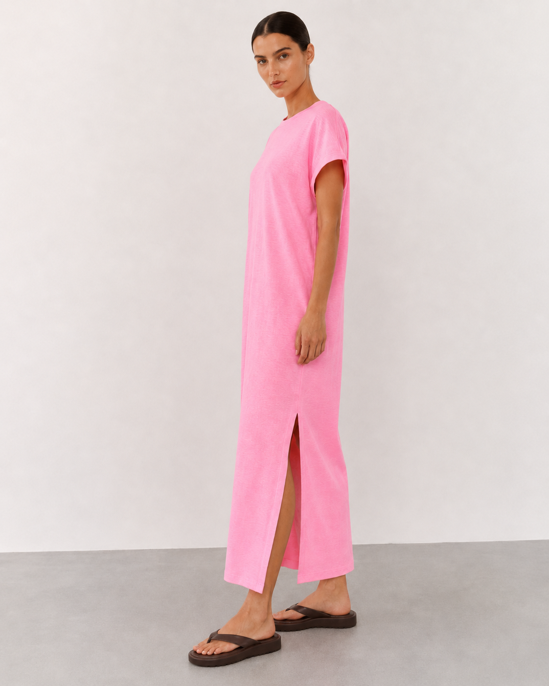 Inès Cotton T-Shirt Dress