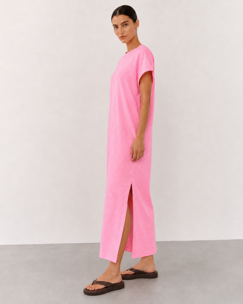 Inès Cotton T-Shirt Dress