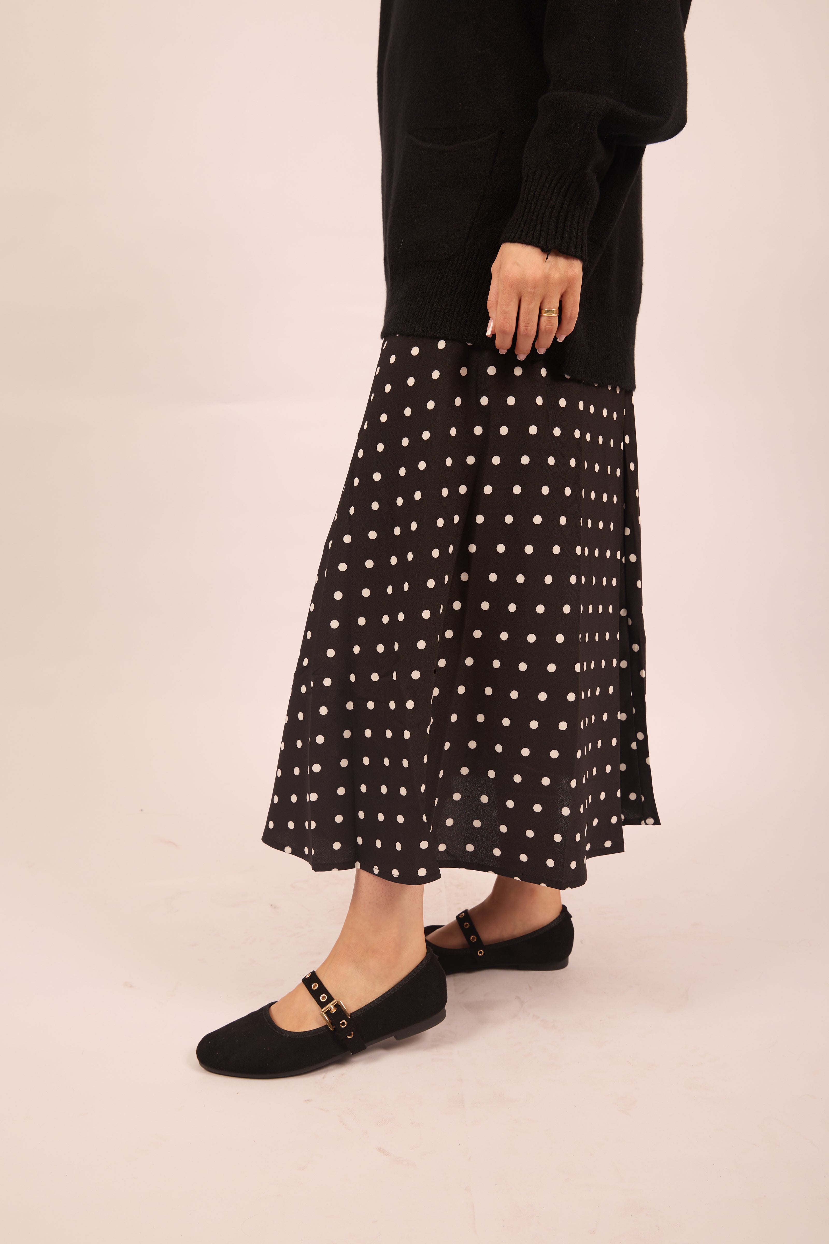 Mina Polka Dot Skirt