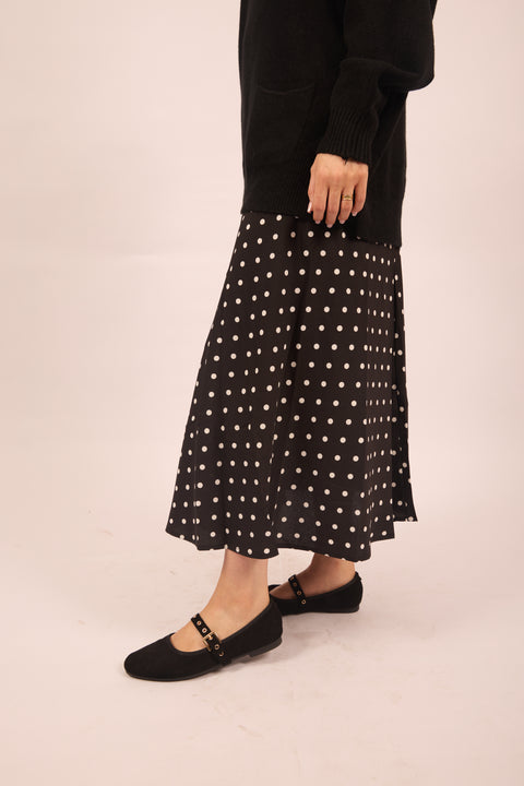 Mina Polka Dot Skirt