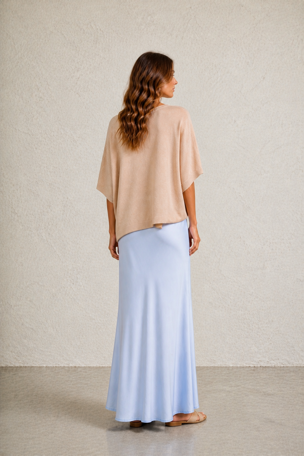 Ella Satin Modest Maxi Skirt