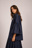 Missa Cotton Set – Brown & Navy Blue