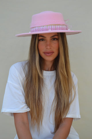 Pink Handmade Hat