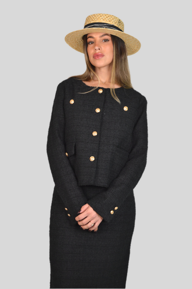 EMMA Tweed suit set skirt & jacket