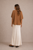 Ella Satin Modest Maxi Skirt