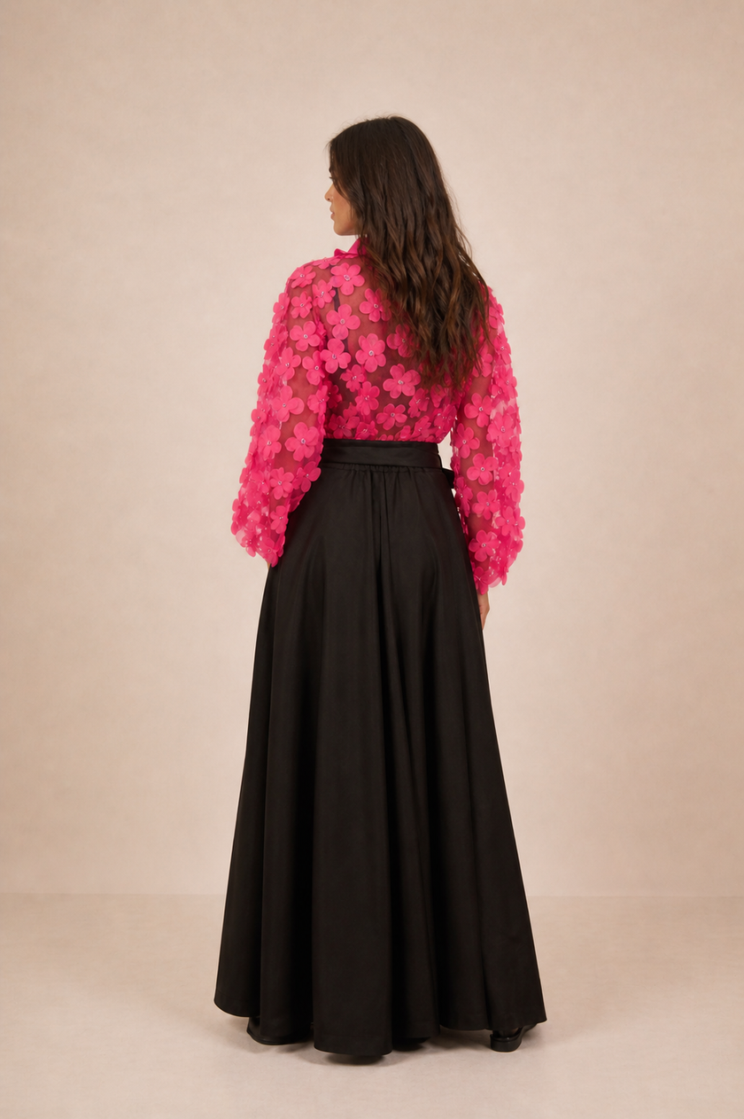 Alice Floral Organza Blouse