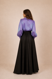 Miranda Iridescent Satin Blouse