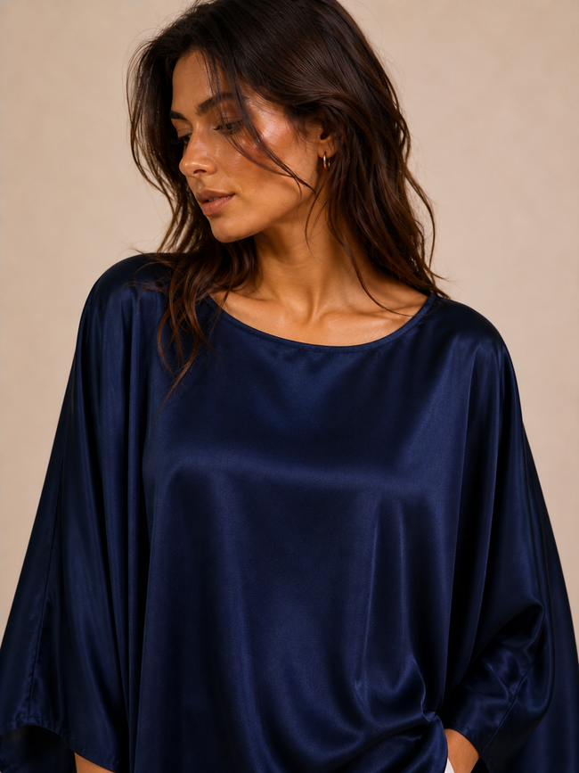 Celia Satin Blouse