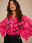 Alice Floral Organza Blouse