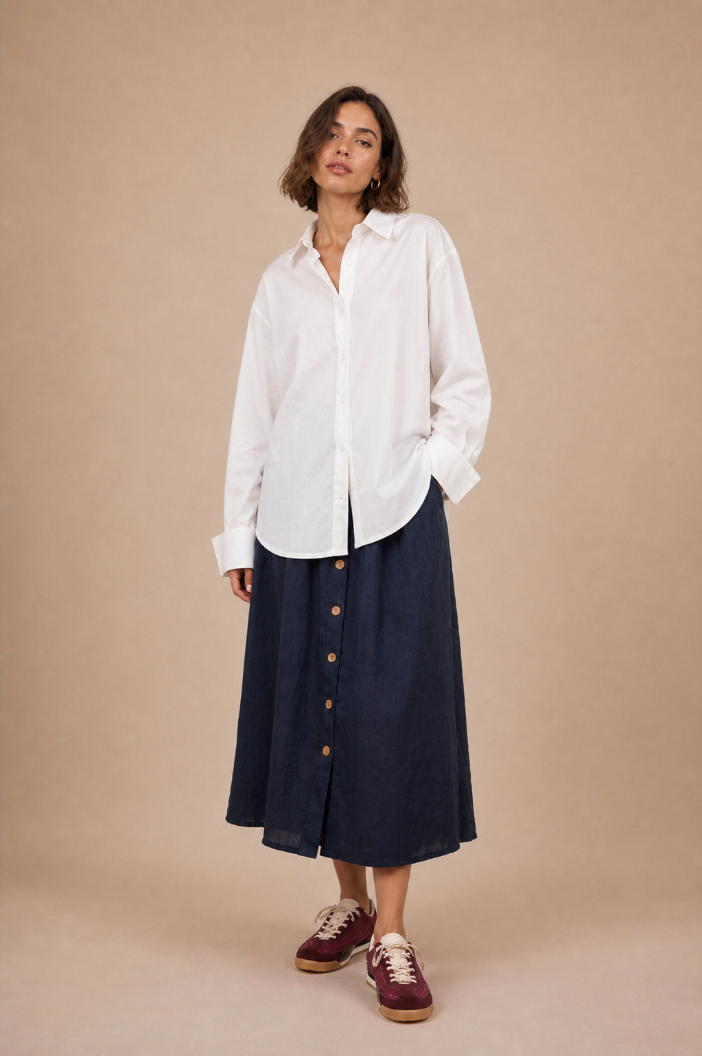 EDEL CLASSIC WHITE BLOUSE