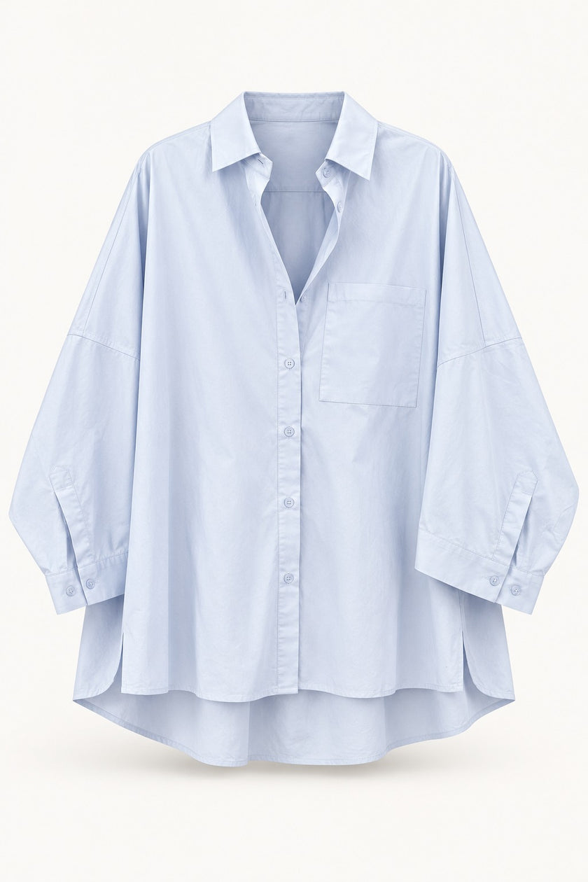 Camille Oversized Cotton Shirt