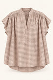 Alma Eyelet Cotton Blouse