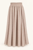Alma Eyelet Cotton Midi Skirt