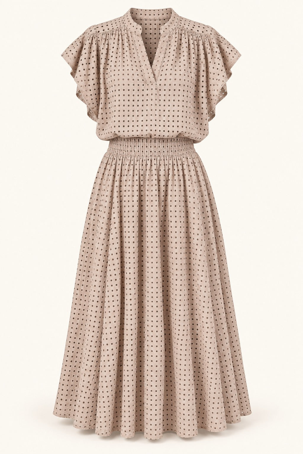 Alma Eyelet Cotton Blouse