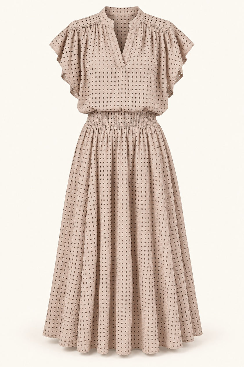 Alma Eyelet Cotton Blouse