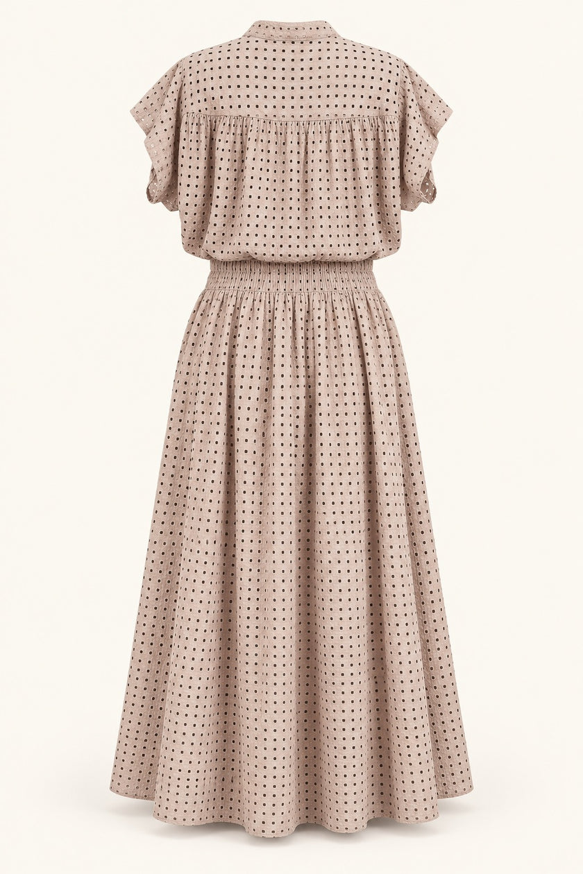 Alma Eyelet Cotton Blouse