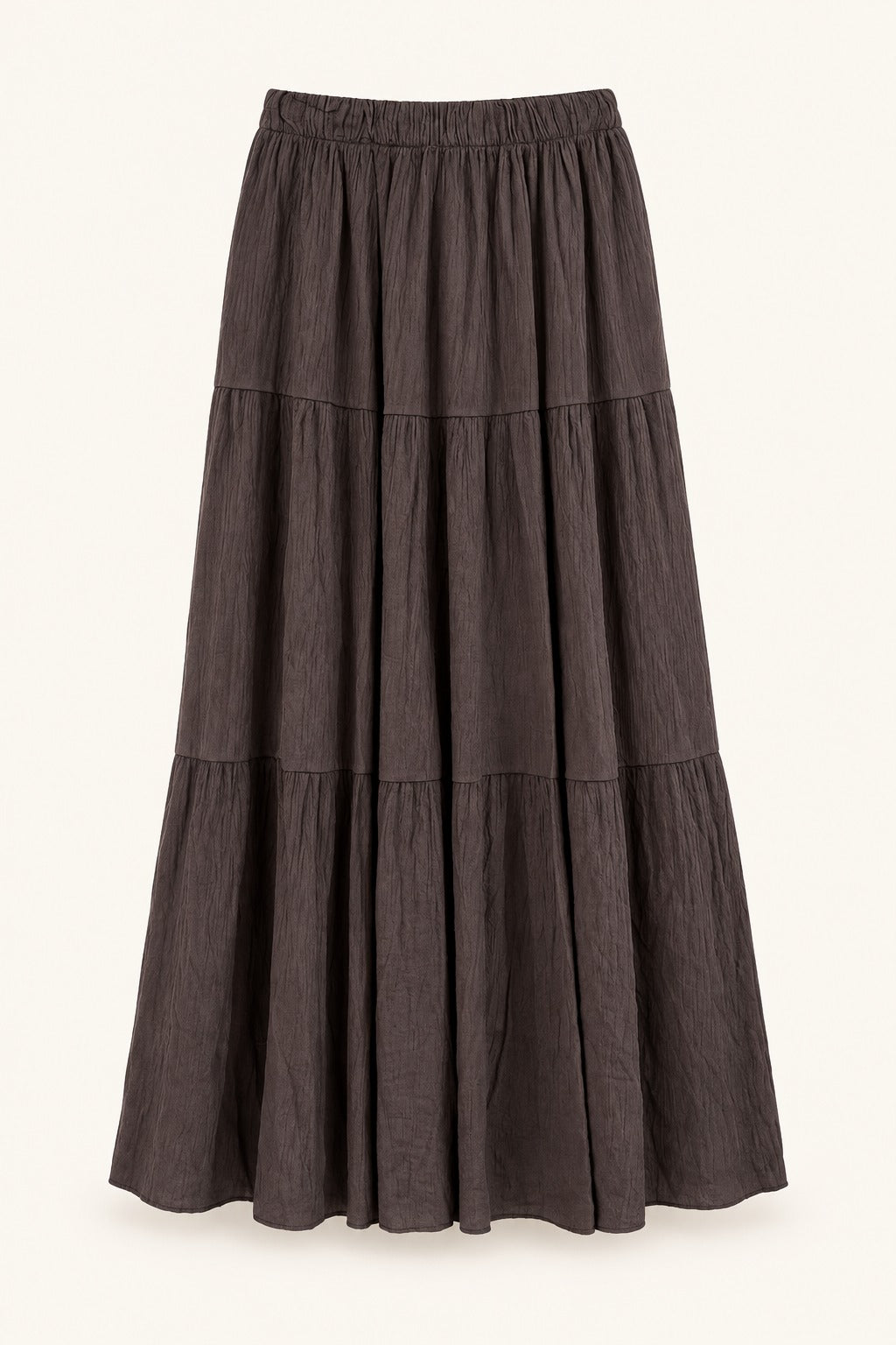 Yael Tiered Cotton Maxi Skirt