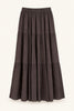 Yael Tiered Cotton Maxi Skirt
