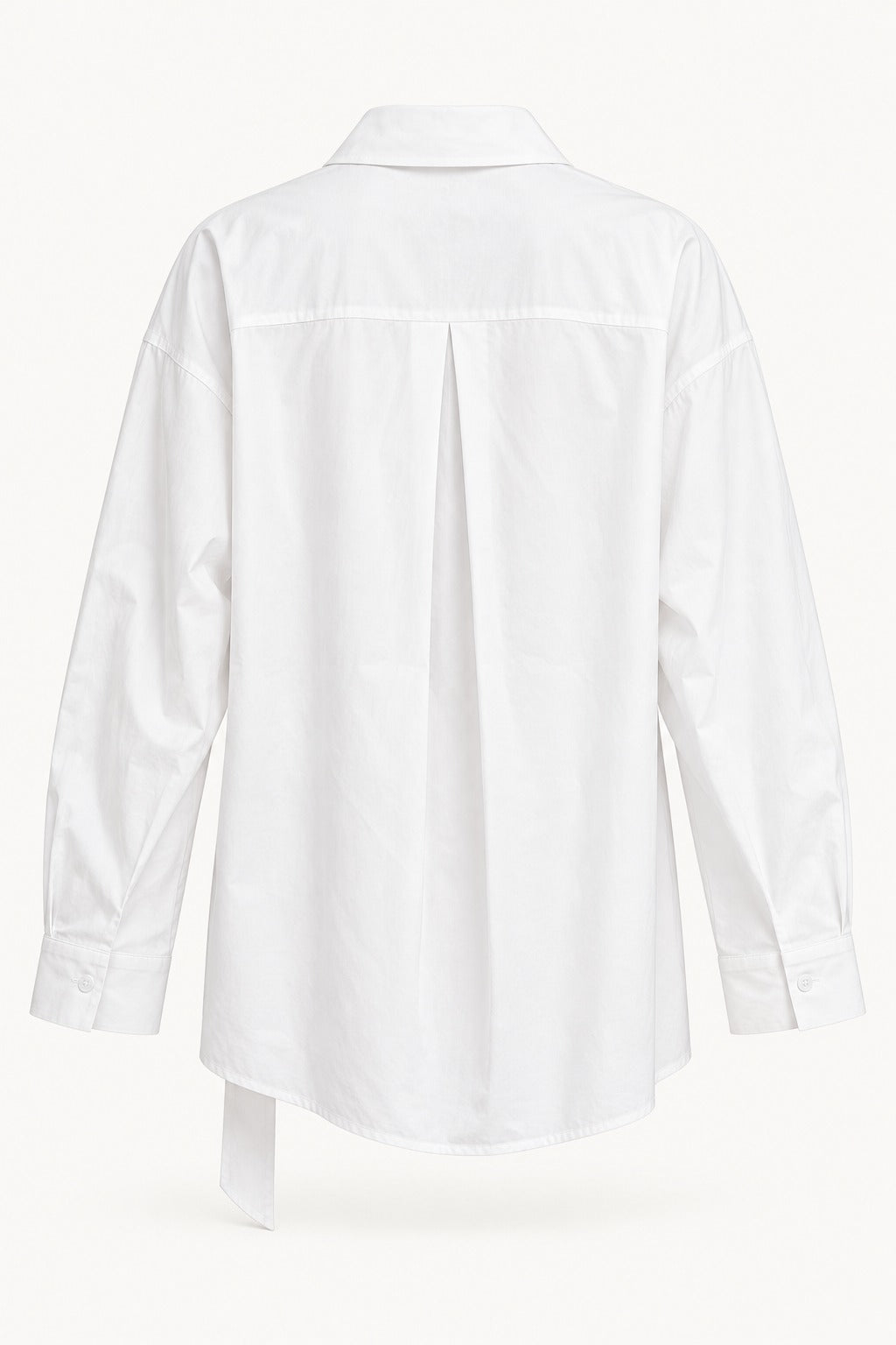Elsa Wrap Front Cotton Shirt