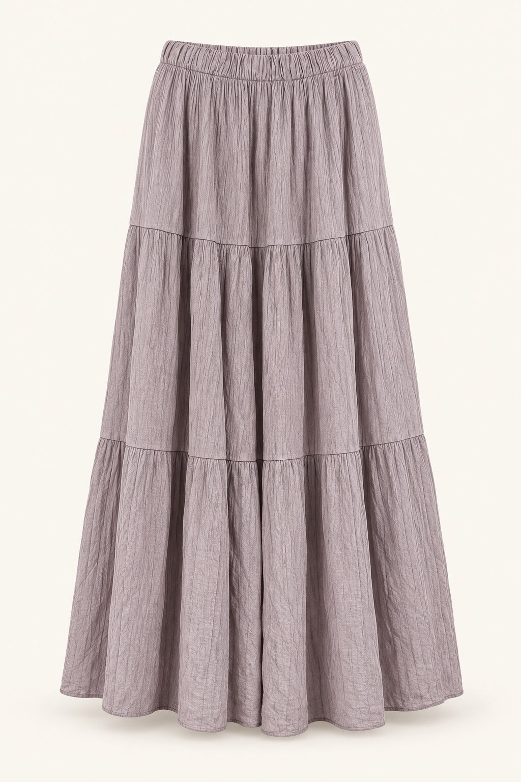 Yael Tiered Cotton Maxi Skirt