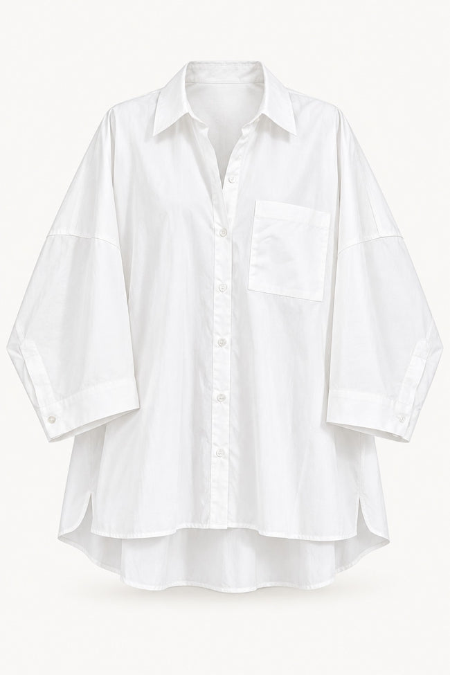 Camille Oversized Cotton Shirt