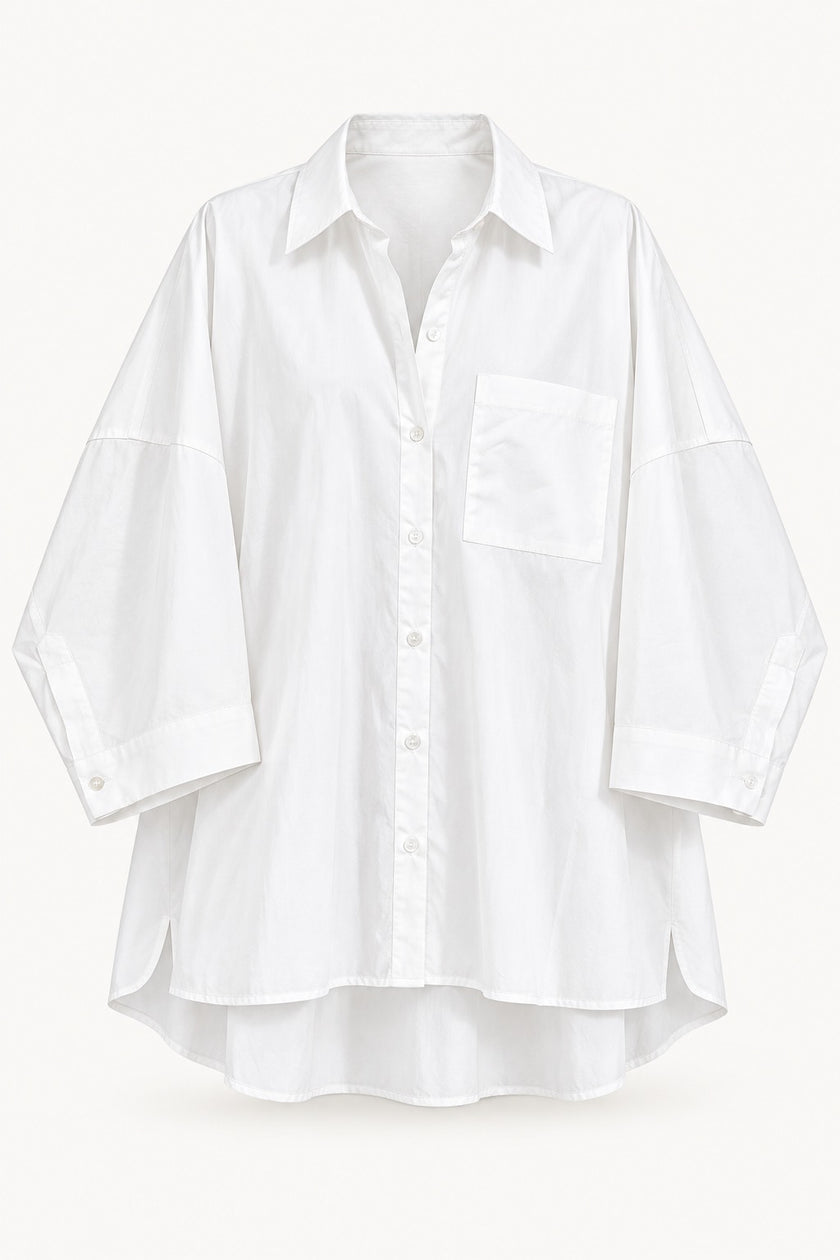 Camille Oversized Cotton Shirt