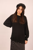Eden Oversize Knit Top with Pocket Detail