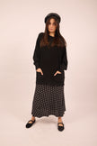 Eden Oversize Knit Top with Pocket Detail