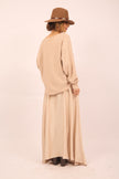 Ella Satin Modest Maxi Skirt