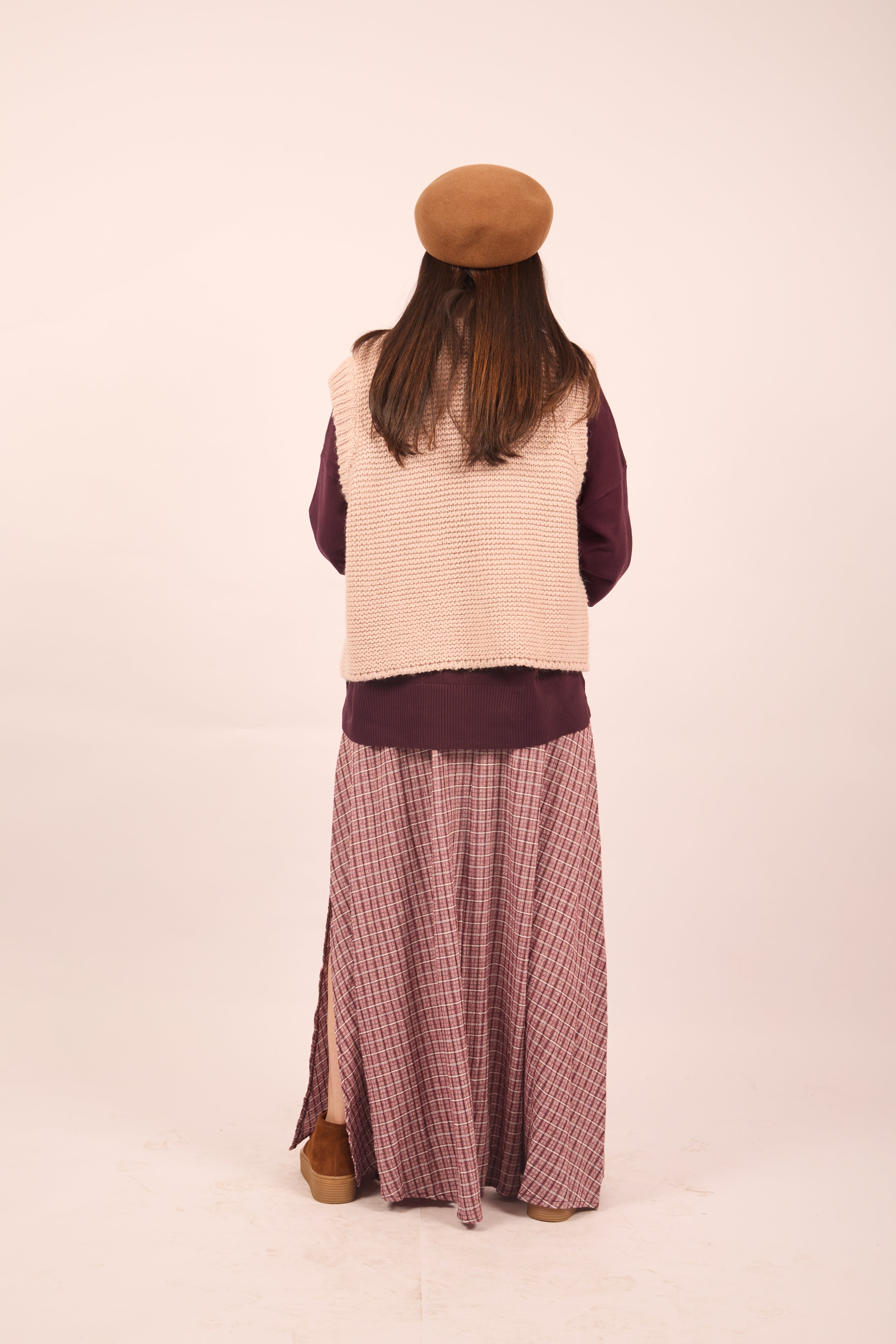 Tina Sleeveless Knit Vest