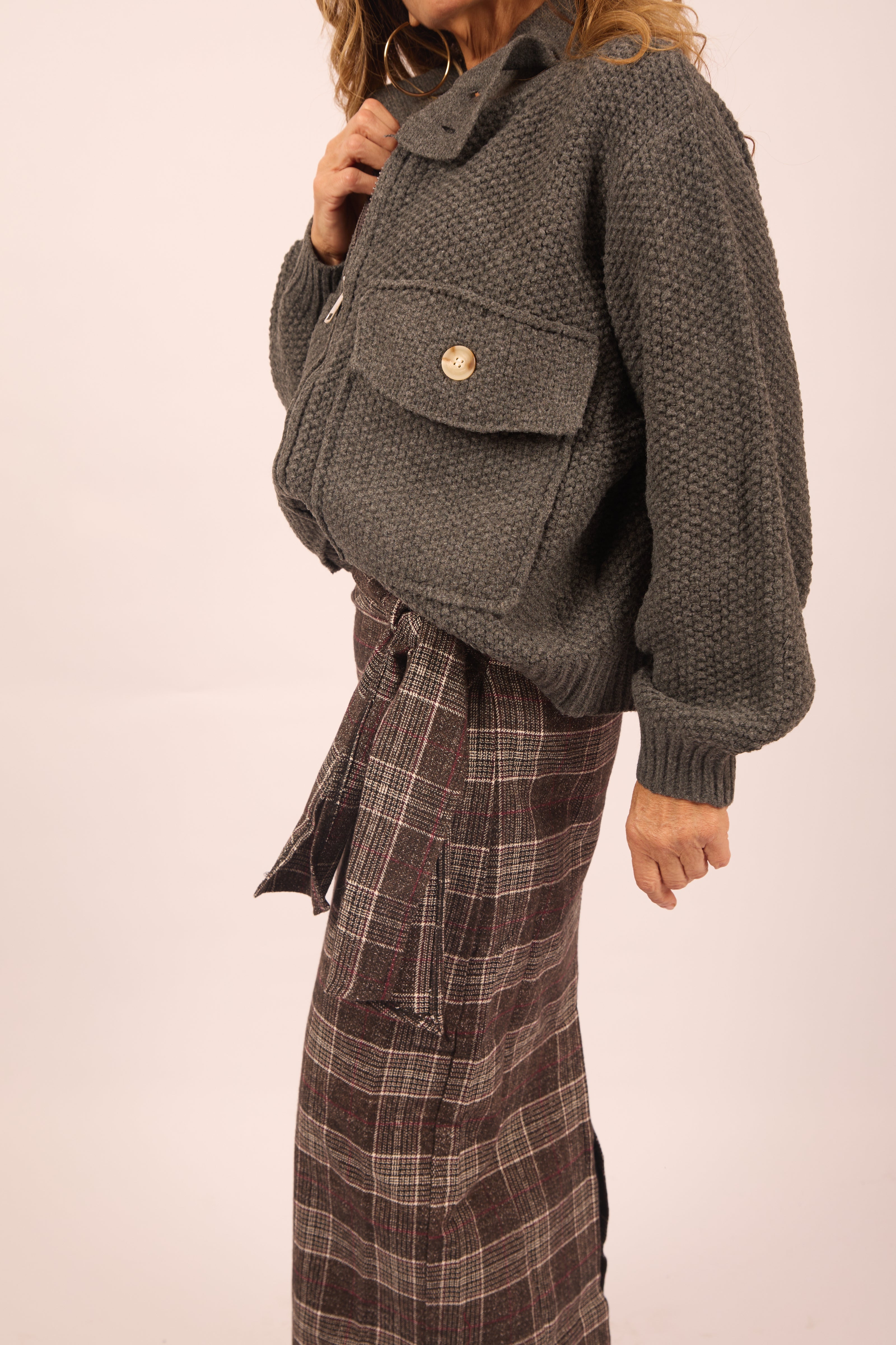 Capucine Structured Knit Jacket