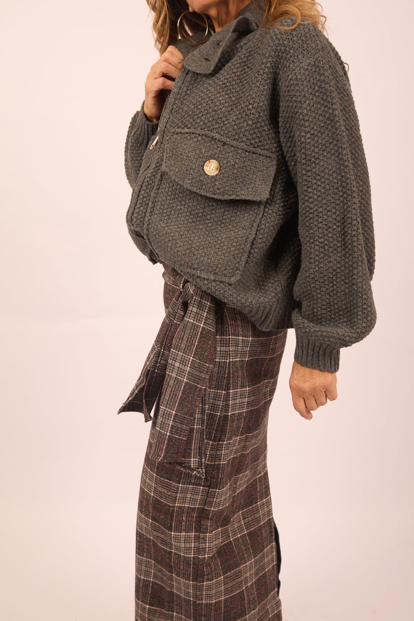 Capucine Structured Knit Jacket