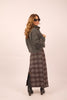 Inaya Checked Wrap Skirt