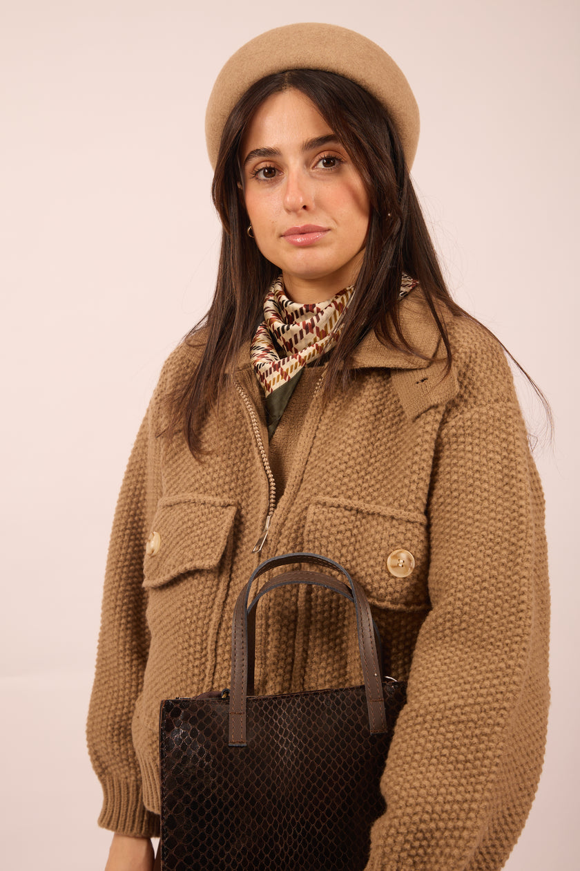 Capucine Structured Knit Jacket