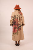 Amandine Floral Tapestry Long Coat