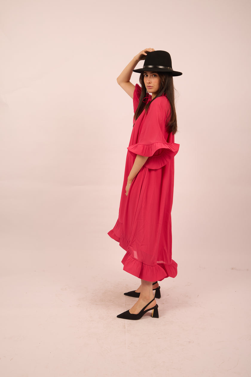 Nora Ruffle Dress