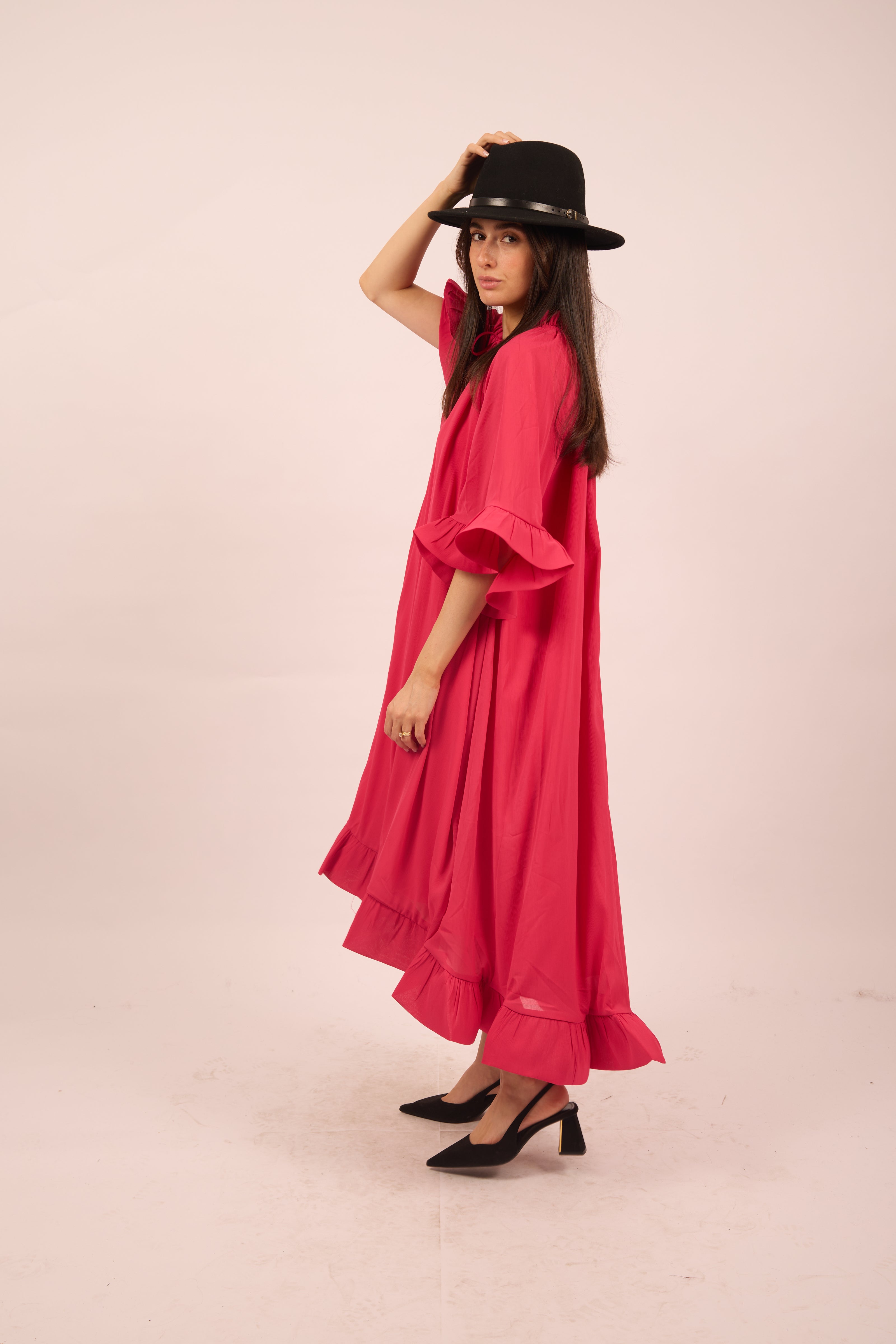 Nora Ruffle Dress