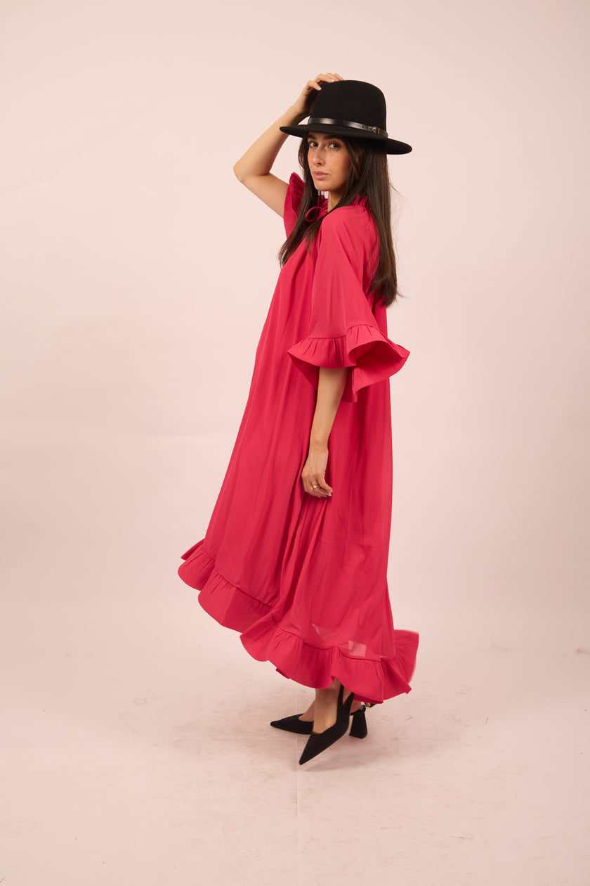 Nora Ruffle Dress