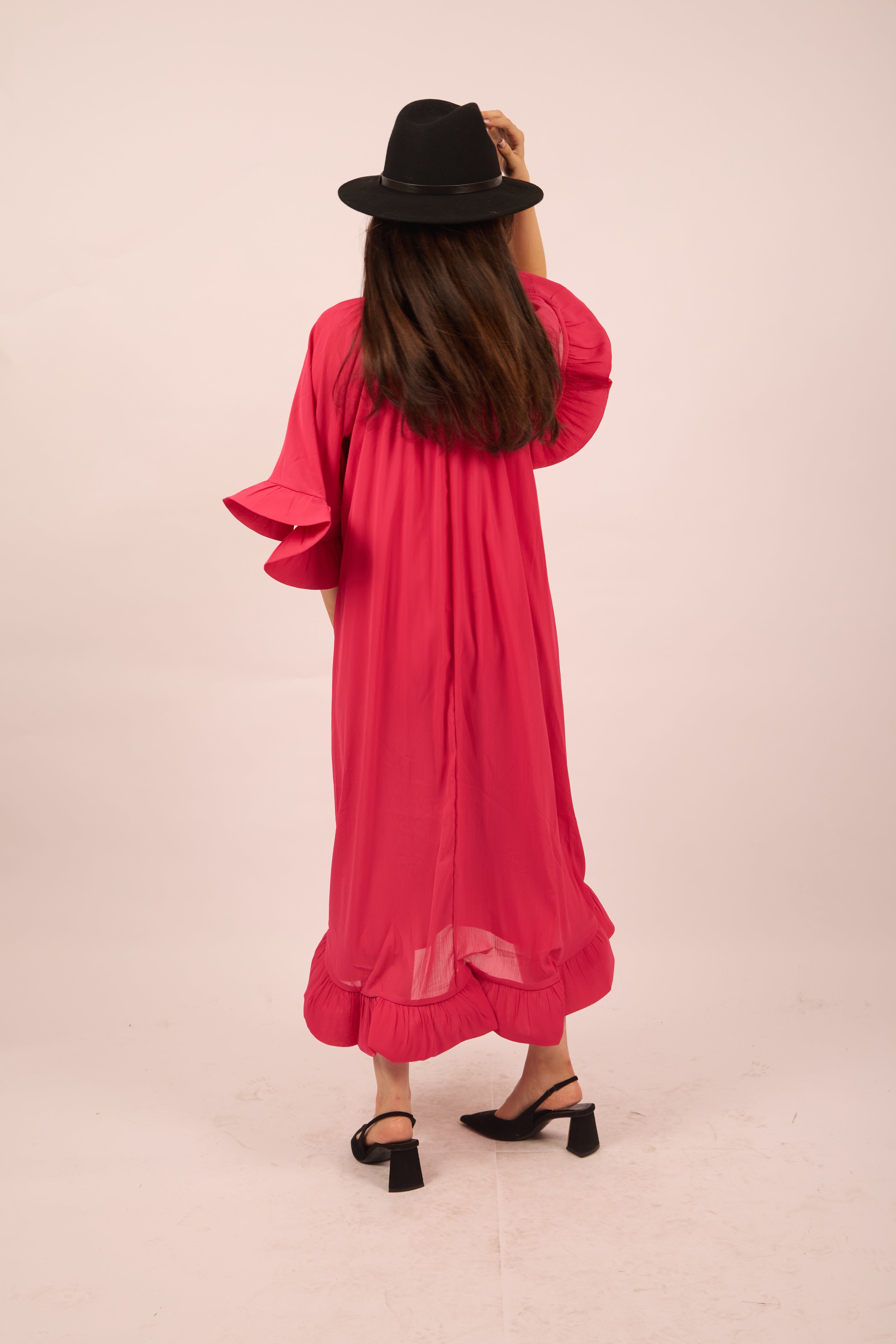 Nora Ruffle Dress