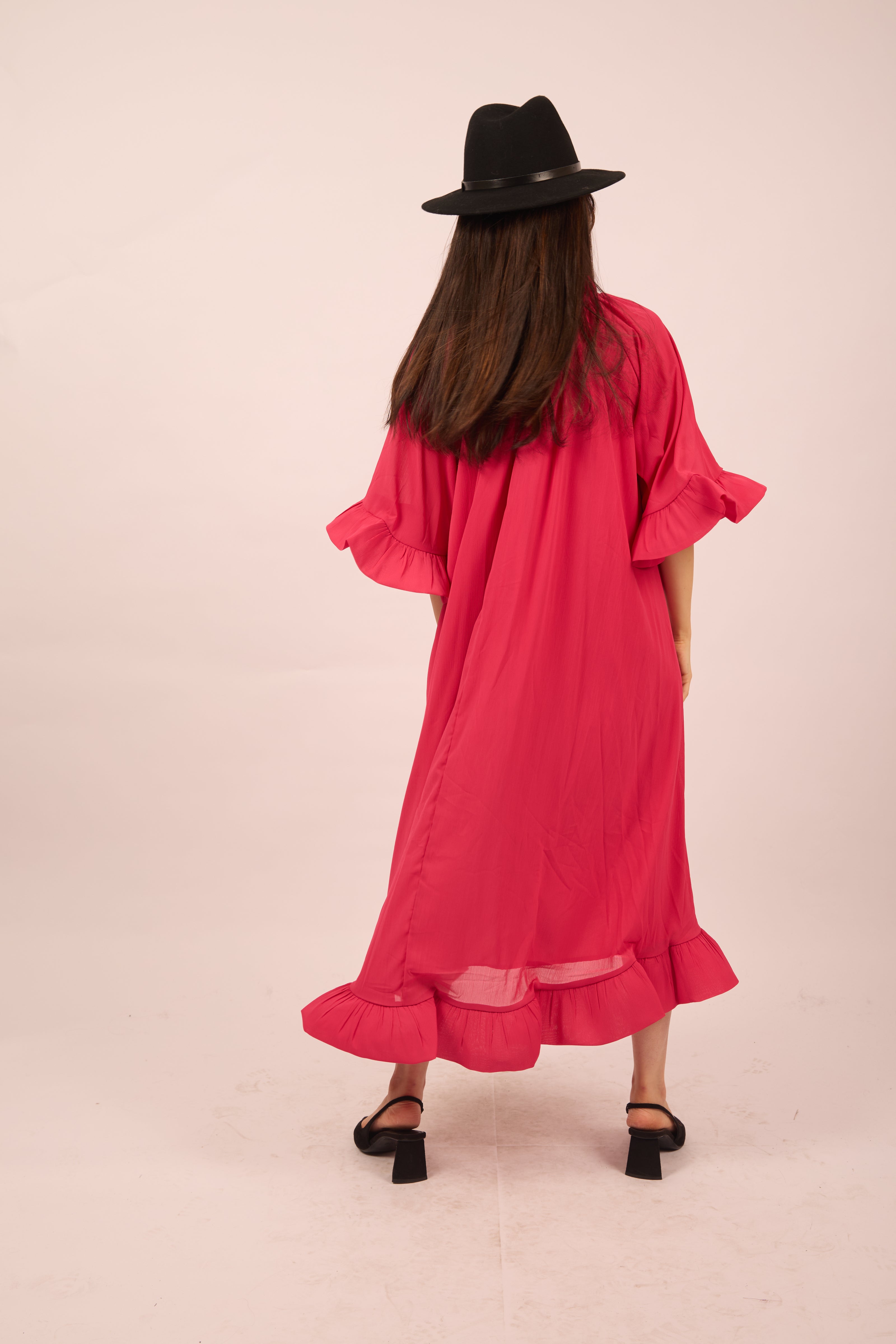 Nora Ruffle Dress