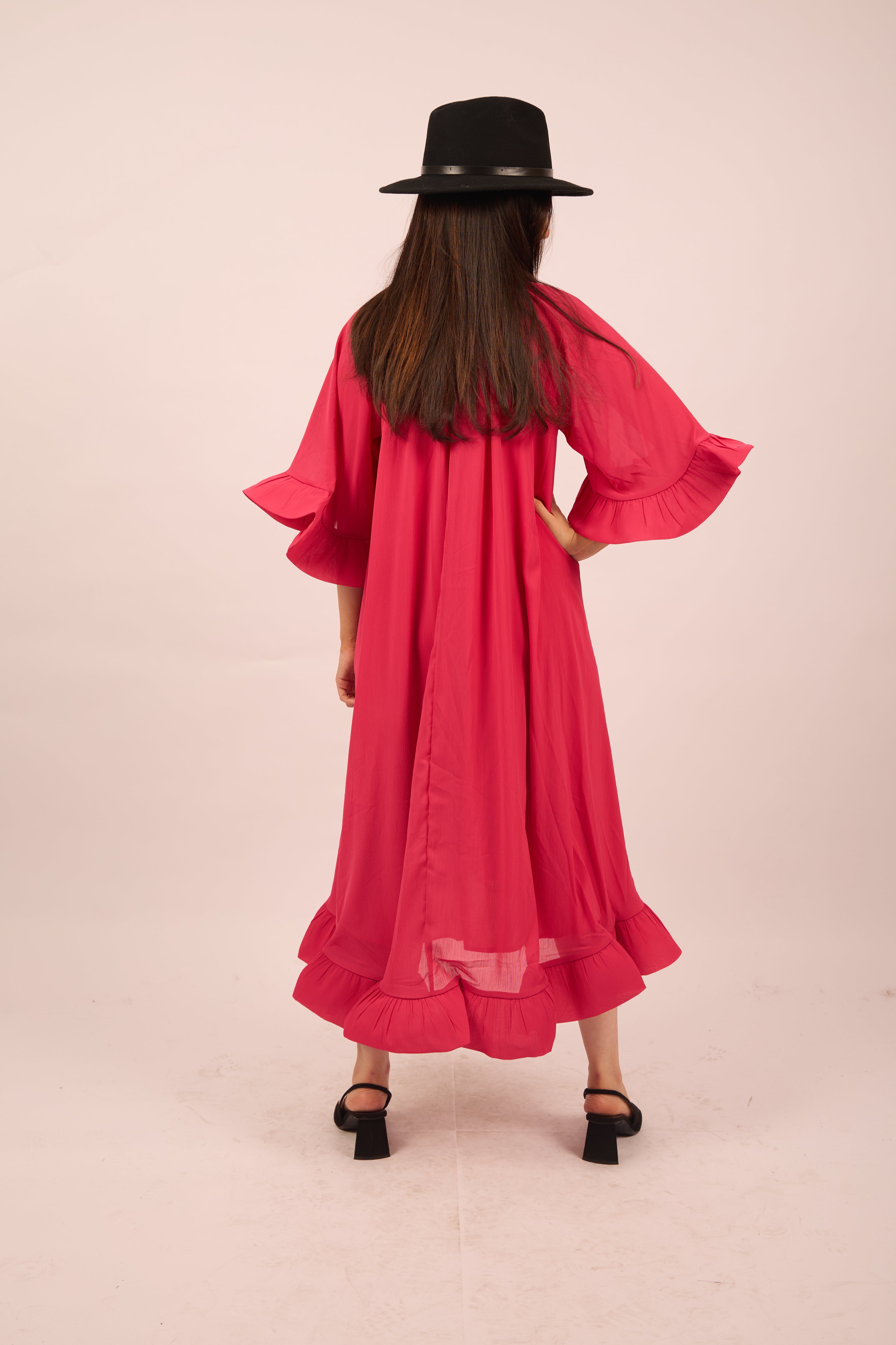 Nora Ruffle Dress