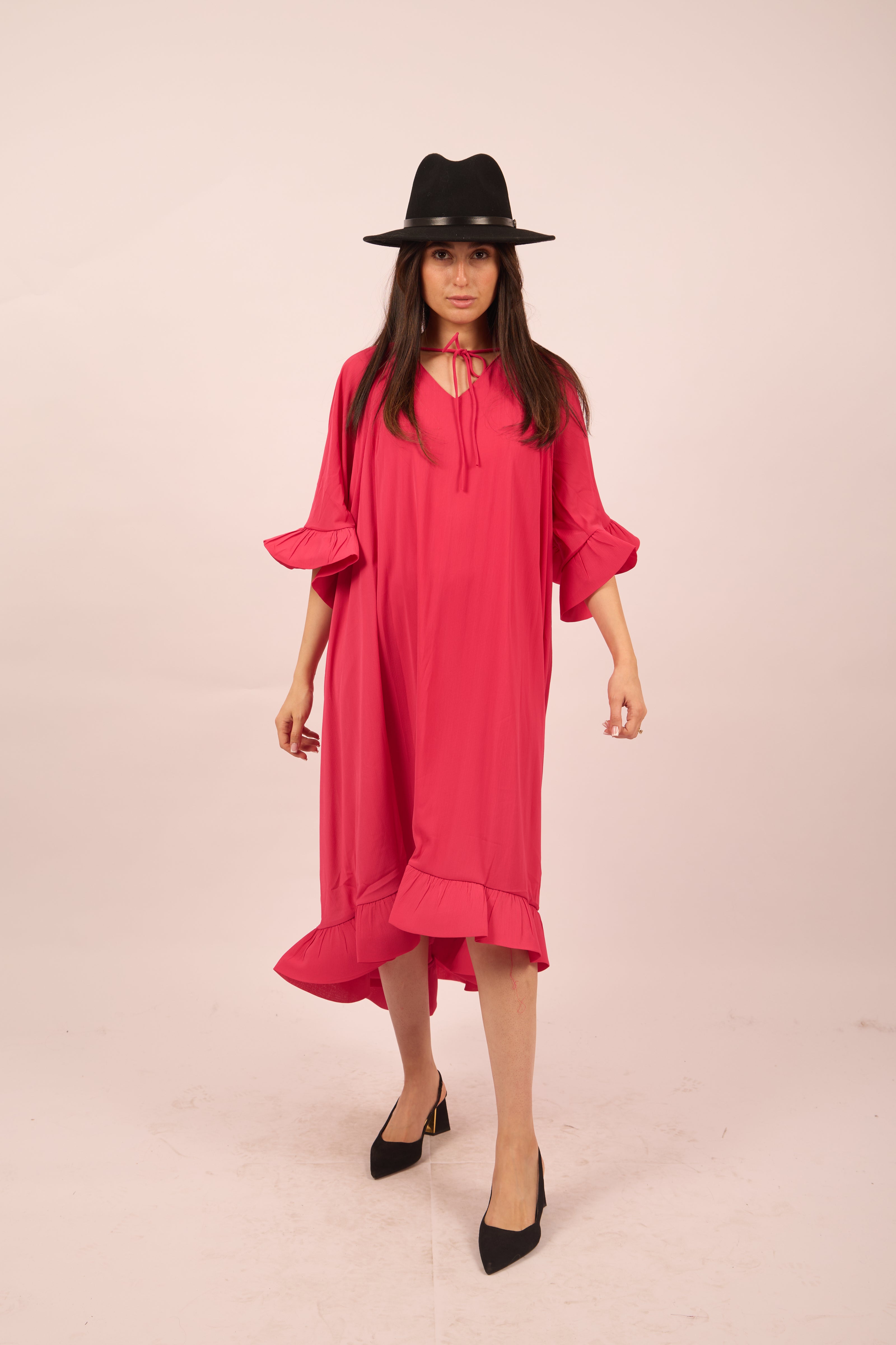 Nora Ruffle Dress