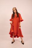 Nora Ruffle Dress