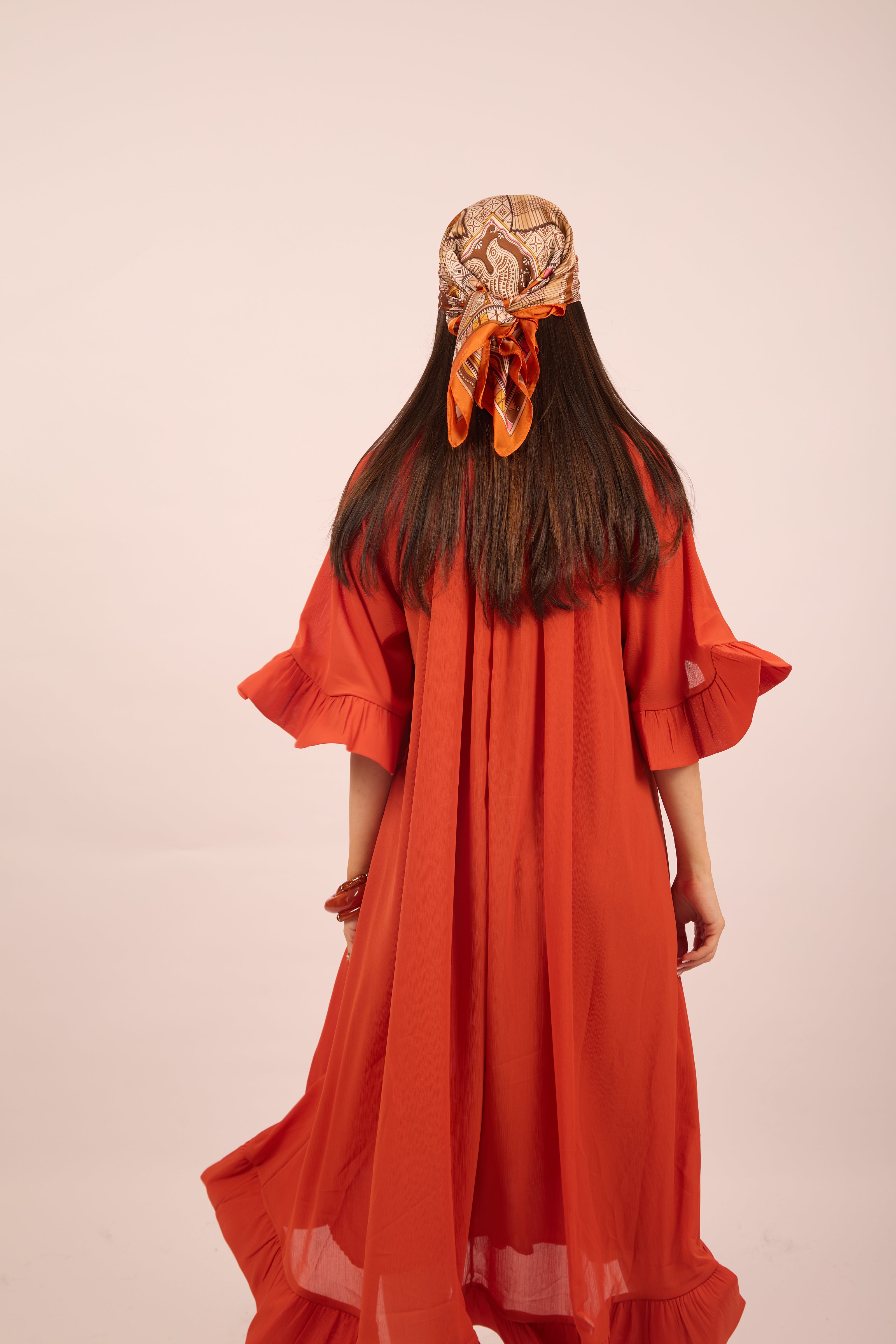 Nora Ruffle Dress